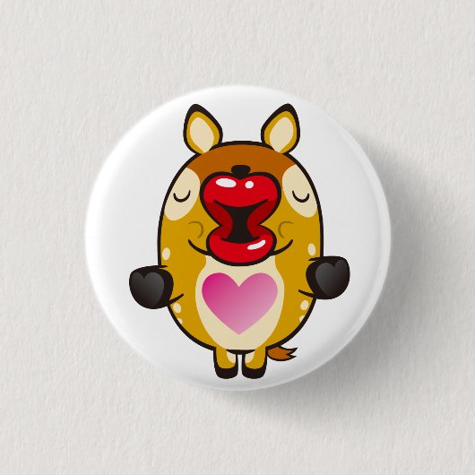 Küssen Button (Vorderseite)