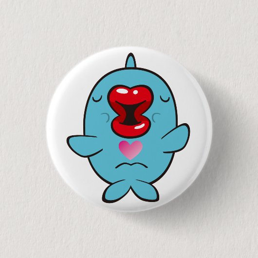 Küssen Button (Vorderseite)