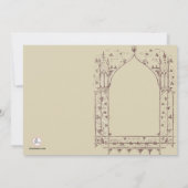 Küssen Couple Probe Dinner Einladung (Rückseite)