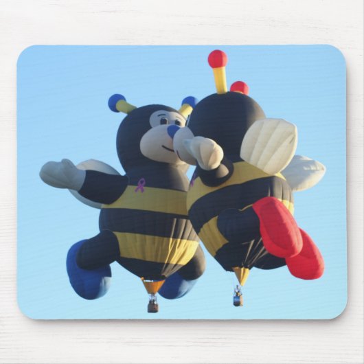 Küssen der Bienen-Mausunterlage Mousepad (Vorne)