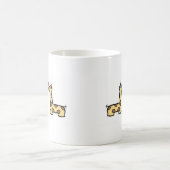 Küssen der Giraffen Kaffeetasse (Mittel)