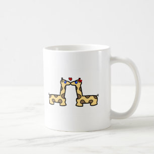 Küssen der Giraffen Kaffeetasse