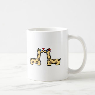 Küssen der Giraffen Kaffeetasse