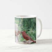 Küssen der Kardinäle Kaffeetasse (VorderseiteRechts)