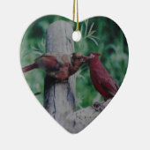 Küssen der Kardinäle Keramik Ornament (Rechts)