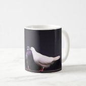 Küssen der Liebe-Vögel Kaffeetasse (VorderseiteRechts)