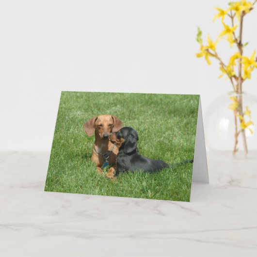 Küssen der Mama Karte (Gelbe Blume)