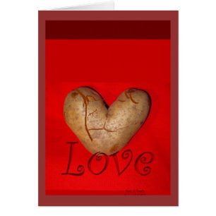 Küssen der Paar-Liebe-Kartoffel