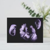 Küssen der Schimpansen Einladung (Stehend Vorderseite)