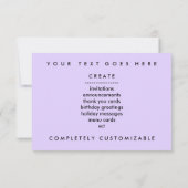 Küssen der Schimpansen Einladung (Rückseite)