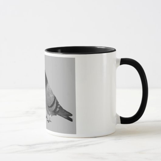 Küssen der Tauben-Geschenk-Tasse Tasse (Rechts)