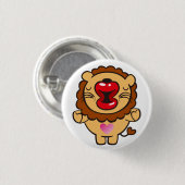Küssen des Löwen Button (Vorne & Hinten)