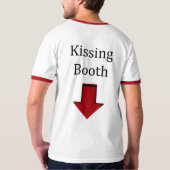 Küssen des Standes T-Shirt (Rückseite)