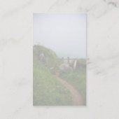 Küssen des Tors Visitenkarte (Rückseite)