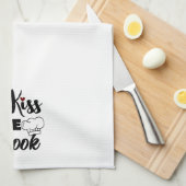 Küssen Geschirrtuch (Viertel Falte)