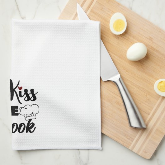 Küssen Geschirrtuch (Viertel Falte)