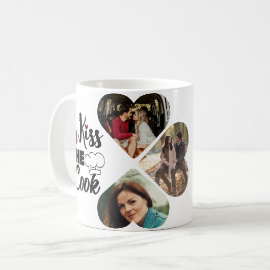 Küssen Kaffeetasse (Vorderseite Links)