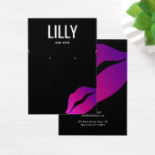 Küssen Lippen-Kette-Fußleiste Erkerdisplay-Karte (Schreibtisch)