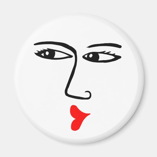 Küssen Magnet (Vorne)