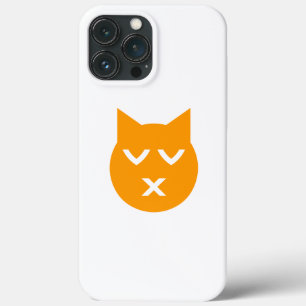 Küssen mit geschlossenen Augen Emoji Katze iPhone 13 Pro Max Hülle