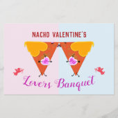 Küssen Nacho Valentins Veranstaltung Flyer (Vorne)