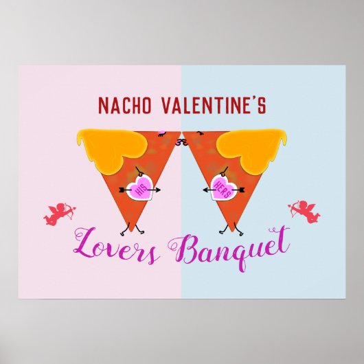 Küssen Nacho Valentins Veranstaltung Poster (Vorne)