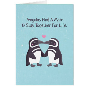 Küssen Pinguine, Funny You are My Penguin Husband