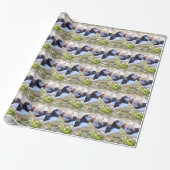 Küssen Puffins Wrapping Paper Geschenkpapier (Ungerollt)