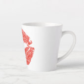 Küssen Rote Lippen Thunder_Cove Milchtasse (Rechts)