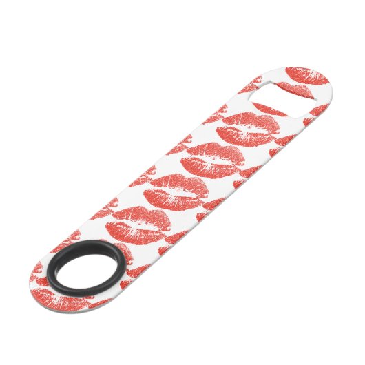 Küssen Rote Lippen Thunder_Cove Speed Flaschenöffner (Rückseite Schrägansicht)