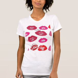 Küssen Rote Lippen Thunder_Cove T-Shirt