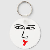 Küssen Schlüsselanhänger (Vorderseite)