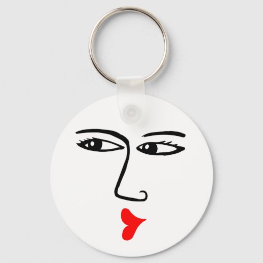 Küssen Schlüsselanhänger (Vorderseite)