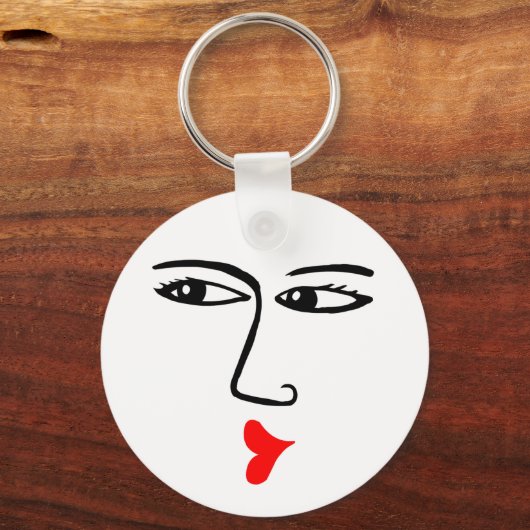 Küssen Schlüsselanhänger (Vorderseite)