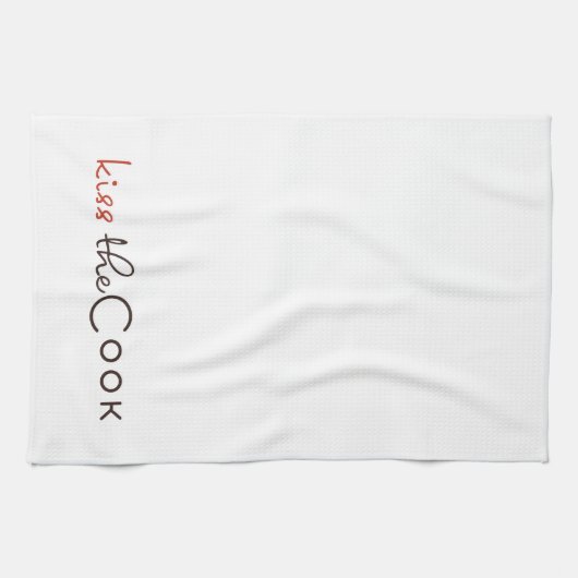 Küssen Sie das Koch-Tee-Tuch-Geschirrtuch Geschirrtuch (Horizontal)