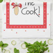 Küssen Sie den Koch! Geschirrtuch (Gefaltet)