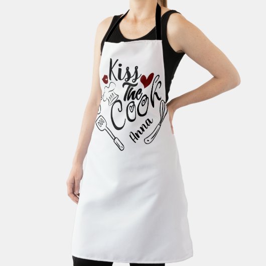 Küssen Sie den personalisierten Koch Schürze (InSitu)