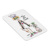 Küssen Sie die Koch, zeigen Sie ihr Ihre Wertschät Magnet (Rechte Seite)