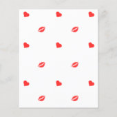 Küssen Sie die Miss Goodbye Junggeselinnen-Abschie (Rückseite)