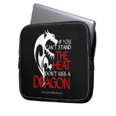 Küssen Sie einen Drachen 10" Hülse Laptopschutzhülle (Vorderseite Links)