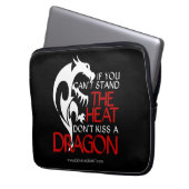 Küssen Sie einen Drachen 13" Hülse Laptopschutzhülle (Vorderseite Links)