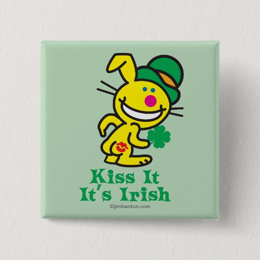 Küssen Sie es Button (Vorderseite)