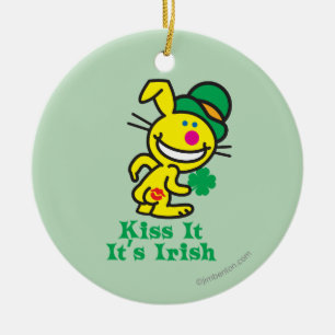 Küssen Sie es Keramik Ornament