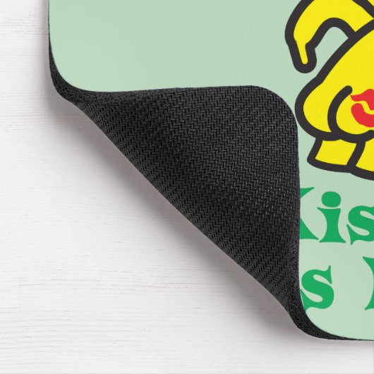 Küssen Sie es Mousepad (Ecke)
