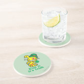 Küssen Sie es Sandstein Untersetzer (Seite)