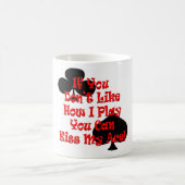 Küssen Sie mein As! Kaffeetasse (Mittel)