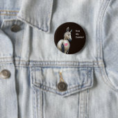 küssen Sie mein Esel-Button Button (Beispiel)