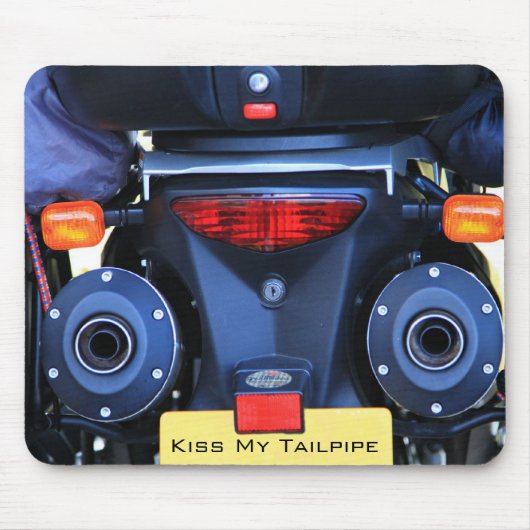 Küssen Sie mein Strahlrohr Mousepad (Vorne)