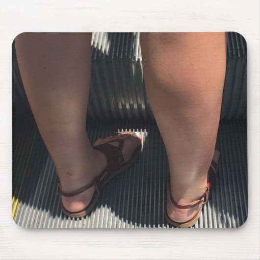 KÜSSEN SIE MEINE FÜSSE MOUSEPAD (Vorne)