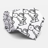 KÜSSEN SIE MEINE HINTERN-KRAWATTE KRAWATTE (Gerollt)